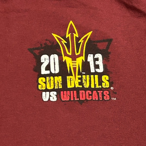 Arizona State University Territorial Cup 11/30/13 T-Shirt Youth XL - Picture 3 of 11